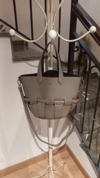 Espectacular Bolso Jo & Mr. Joe Beige y Marrón