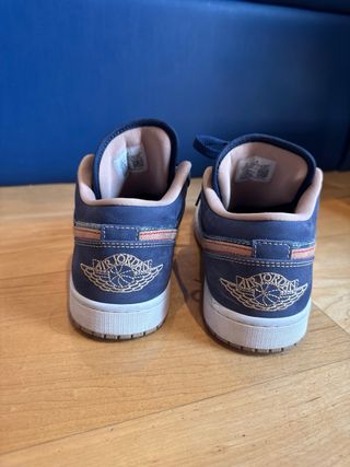 Jordan Air Jordan 1 Low SE Denim 5Y Navy Blue