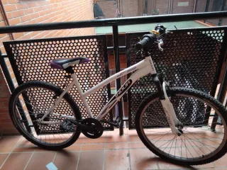 Bicicleta Indur 26SD Blanca