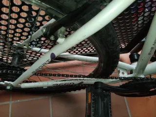 Bicicleta Indur 26SD Blanca