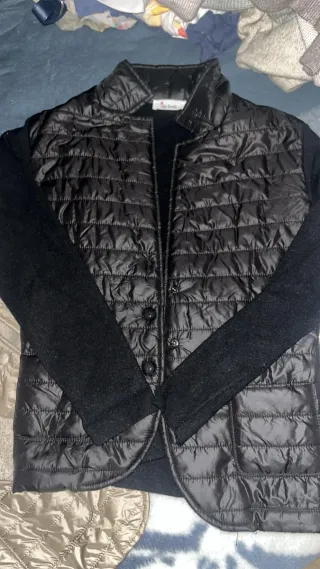 Chaquetas mujer beige y negra Talla S/M