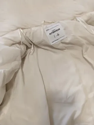 Dos chaquetones blancos talla L