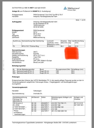 Llantas y Neumáticos Volkswagen T5 T6 Amarok