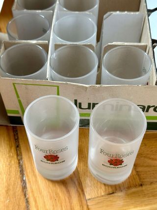 Set 12 Vasos Chupito Four Roses