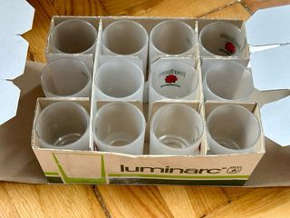 Set 12 Vasos Chupito Four Roses