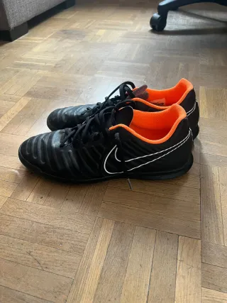 Zapatillas Nike Hombre Negras Naranja
