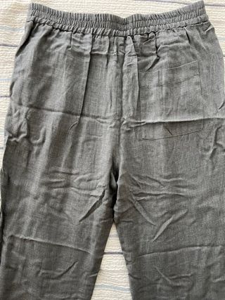 Pantalón vestir Mango gris