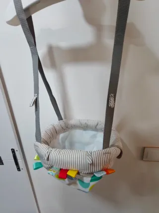 Saltador para bebé de puerta