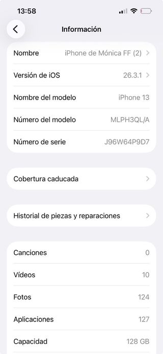 iPhone 13 Rosa