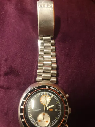 Reloj Seiko Cronógrafo Automático Tachymeter