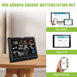 Estación Meteorológica Sainlogic WS3500