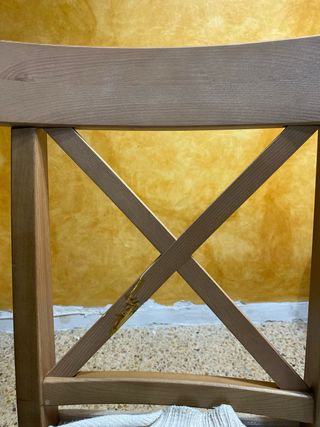Silla de madera Ikea