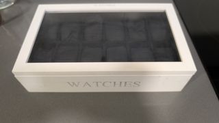 Caja para guardar relojes