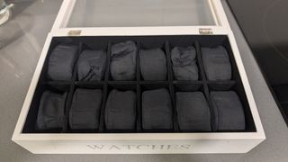 Caja para guardar relojes