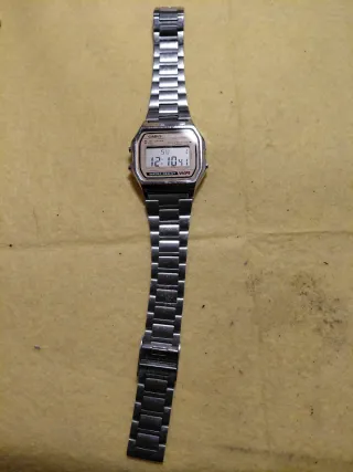 Reloj Casio Digital Plata WR