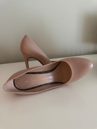 Zapatos Stilettos Louis Vuitton Nude Originales