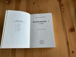 Libro BLACKWATER I. La riada