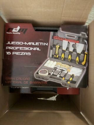 Maletín Profesional de Pintura 16 Piezas