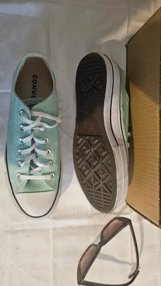 Converse Platform Azzurro Tg 41