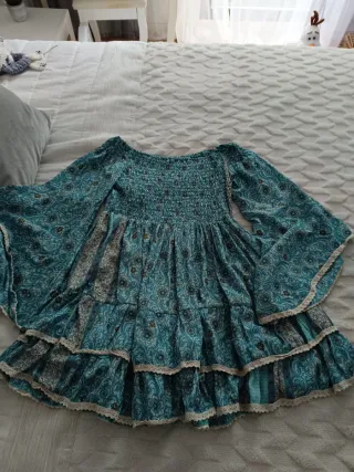 Vestido boho estampado floral