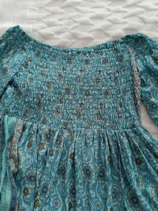 Vestido boho estampado floral