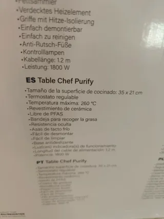 Barbacoa Eléctrica Princess sin Humos