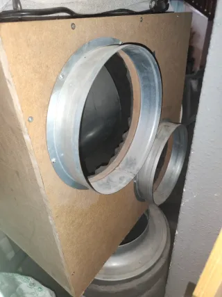 Caja extractora de aire