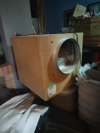 Caja extractora de aire