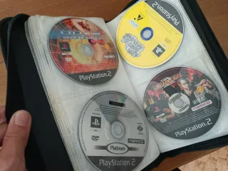 Consola PlayStation 2 Negra + Juegos de colección