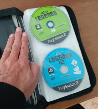 Consola PlayStation 2 Negra + Juegos de colección