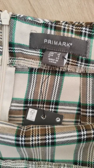 Minifalda de cuadros