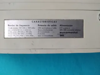 Radio Antigua Inter Transistor 10