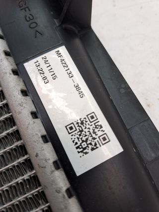 RADIADOR AGUA TOYOTA YARIS 663761