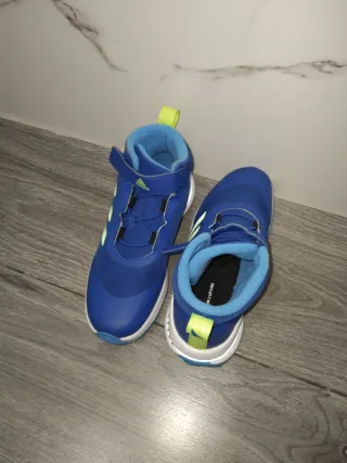 Sneakers Adidas Bambini Blu Riflettenti