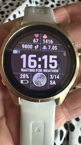 Orologio Garmin Fenix 7S Sapphire Solar