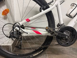 Bicicleta Rockrider Blanca talla XS