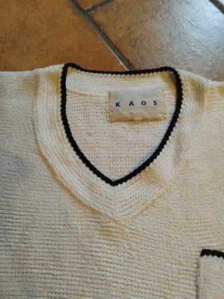 Pullover uomo bianco