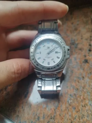 Reloj Tommy Hilfiger Mujer Plata y Blanco