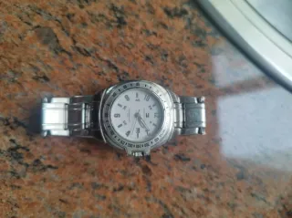 Reloj Tommy Hilfiger Mujer Plata y Blanco