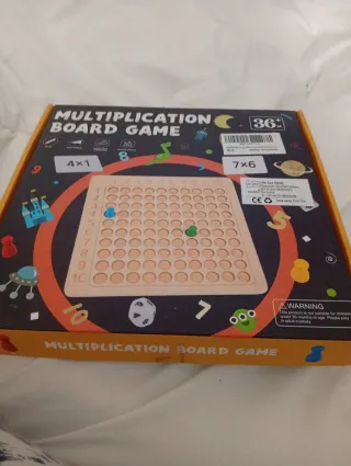 Gioco da tavolo Tavole di Moltiplicazione 36+