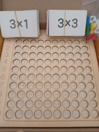 Gioco da tavolo Tavole di Moltiplicazione 36+