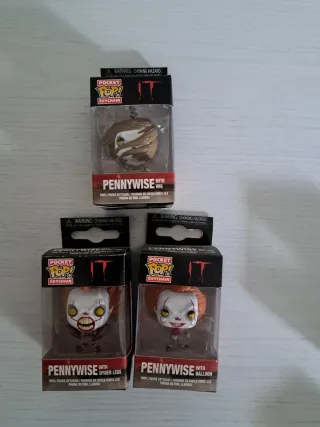Funko Pop! IT Portachiavi Pennywise (3 pezzi)
