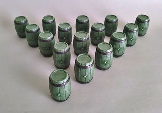 Playmobil Lote 16 Barril Verde