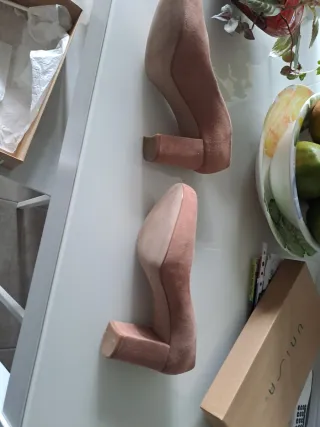 Zapatos Unisa Ante Salmón Talla 37