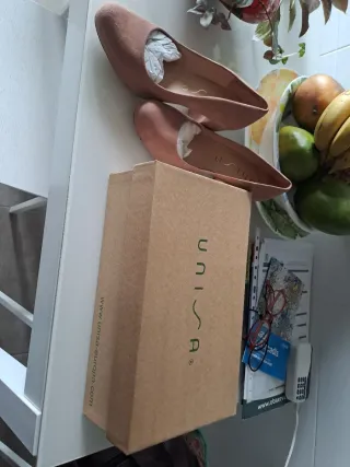 Zapatos Unisa Ante Salmón Talla 37