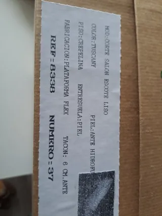 Zapatos Unisa Ante Salmón Talla 37