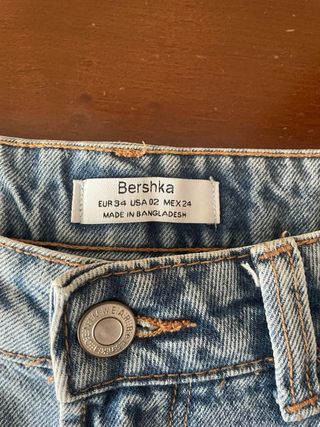 Jeans Bershka vita alta