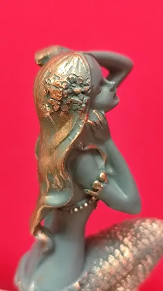 Figura de Sirena Estilo Vintage Arte Marino.