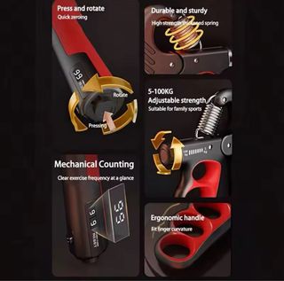 Fortalecedor de agarre 5-60kg a estrenar