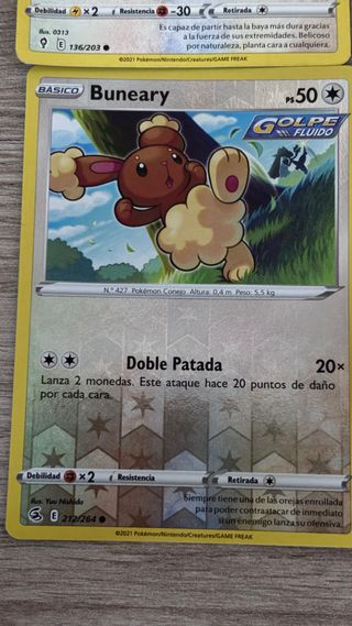 Lote de cartas Pokémon